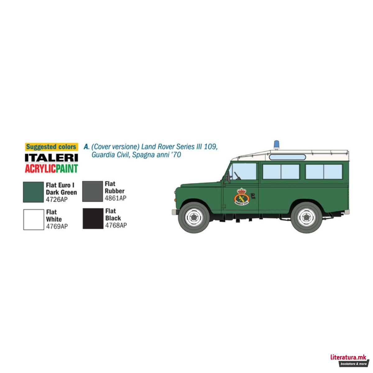 Макета, Land Rover Series III 109