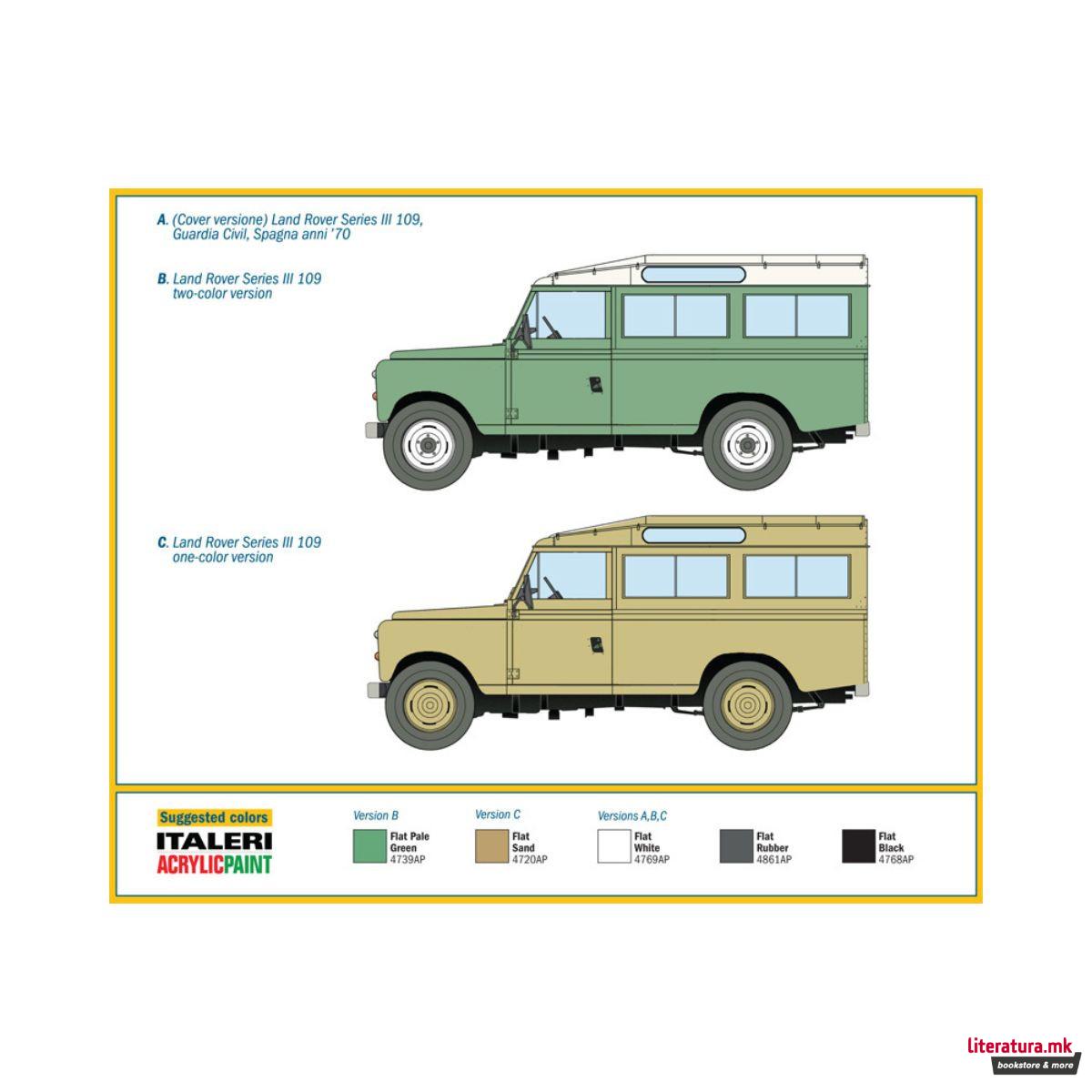 Макета, Land Rover Series III 109