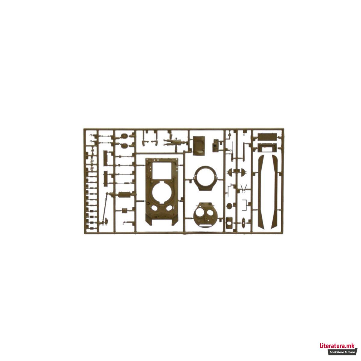 Макета, M4A1 Sherman, 1:72