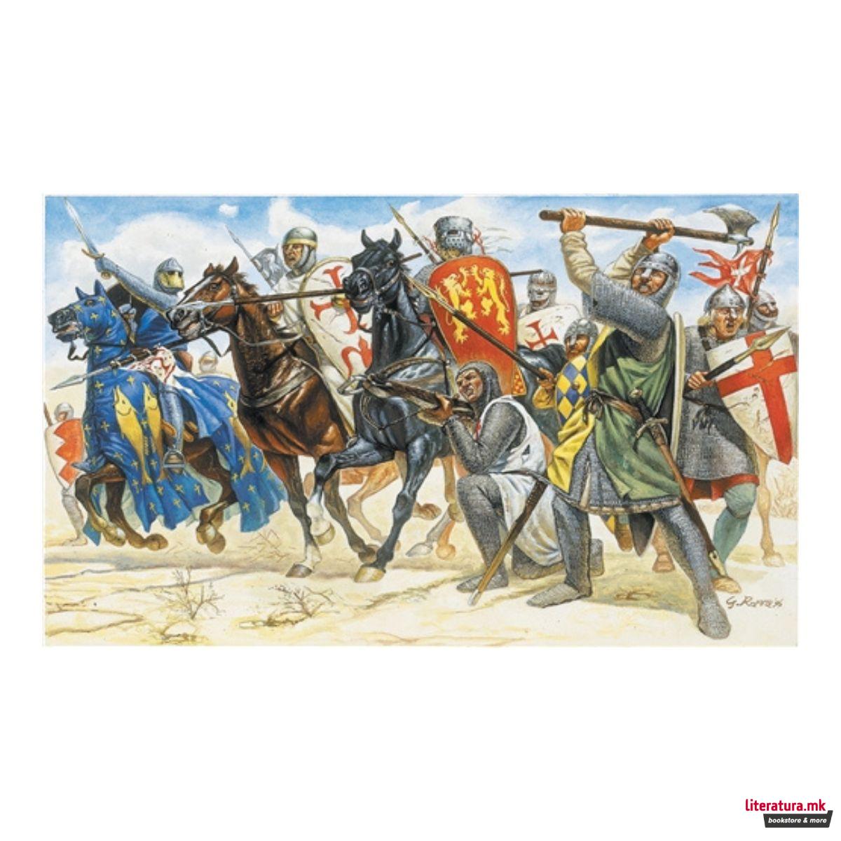 Макета, Crusaders XI Century, 1:72