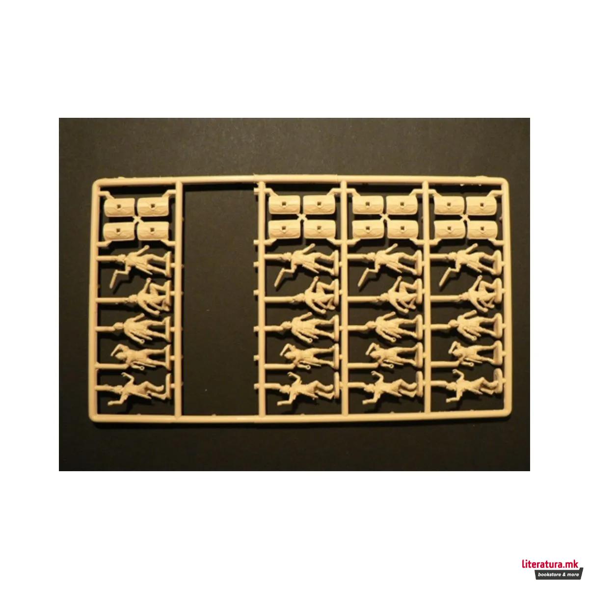 Макета, English Knights and Archers, 1:72