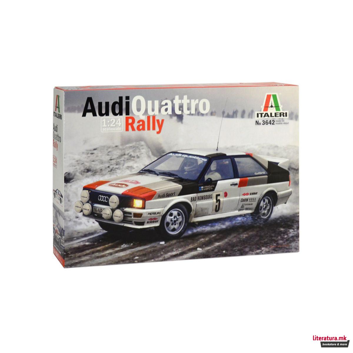 Макета, Audi Quattro Rally, 1:24 
