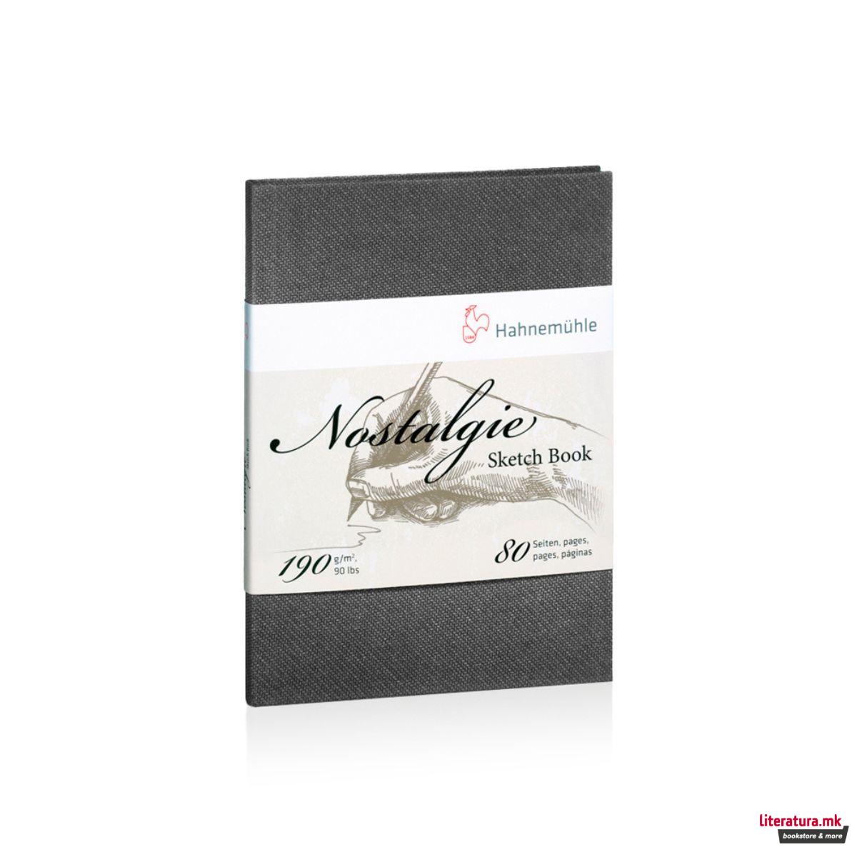 Скицник, Nostalgie, 190 g/cm², A6 вертикален