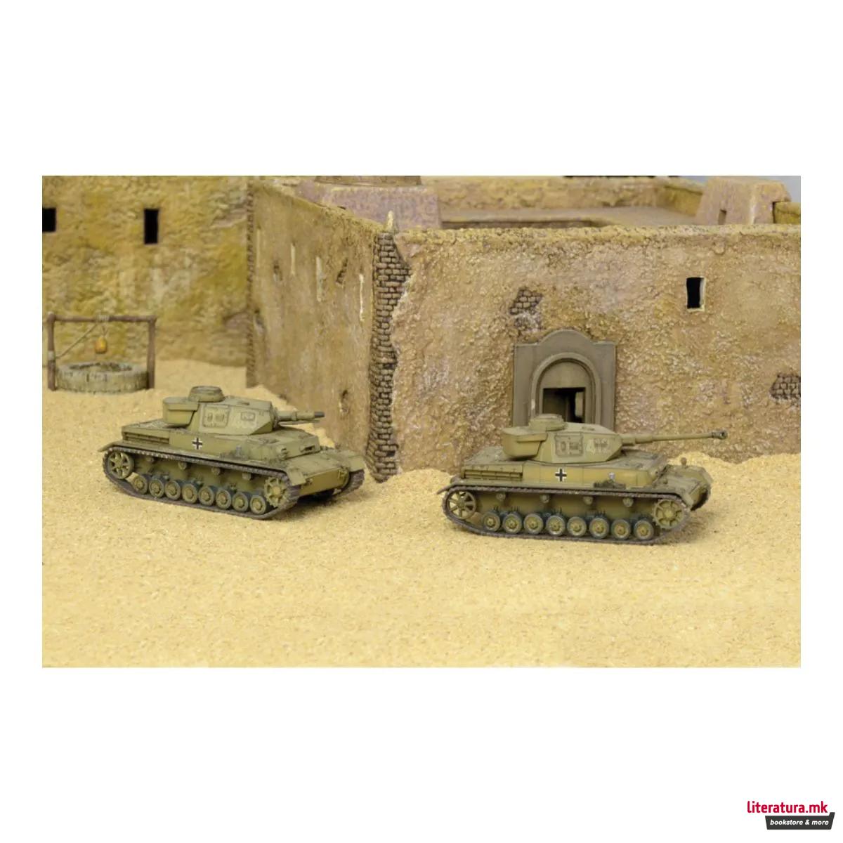 Макета, SD. Kfz. 161 Pz. Kpfw. IV Ausf.F1/F2, 1:72 