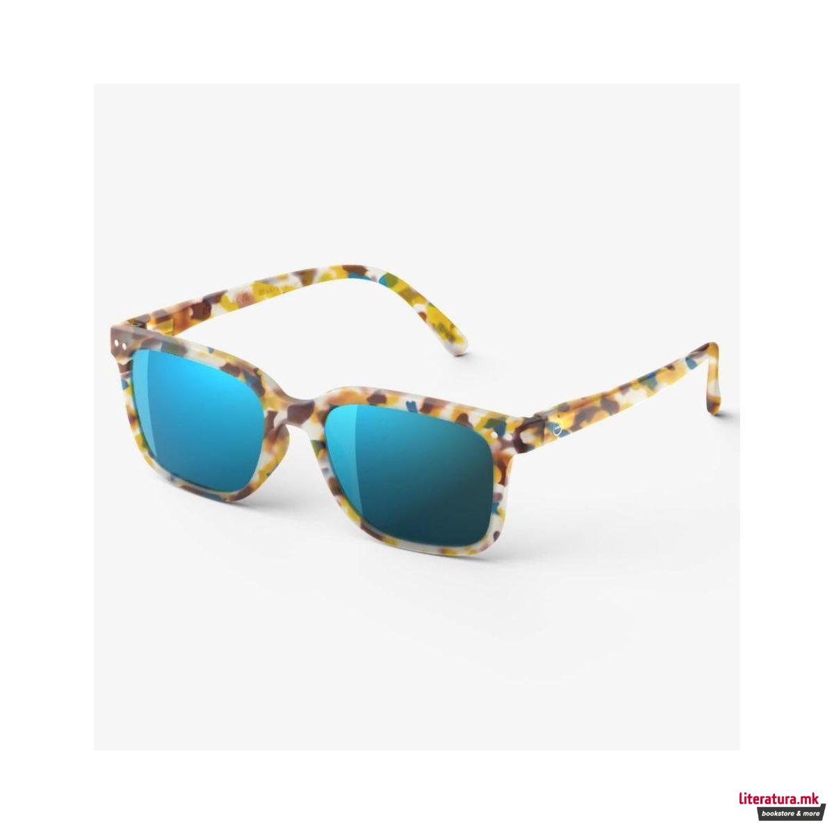Очила за сонце, #L Blue Tortoise Mirror