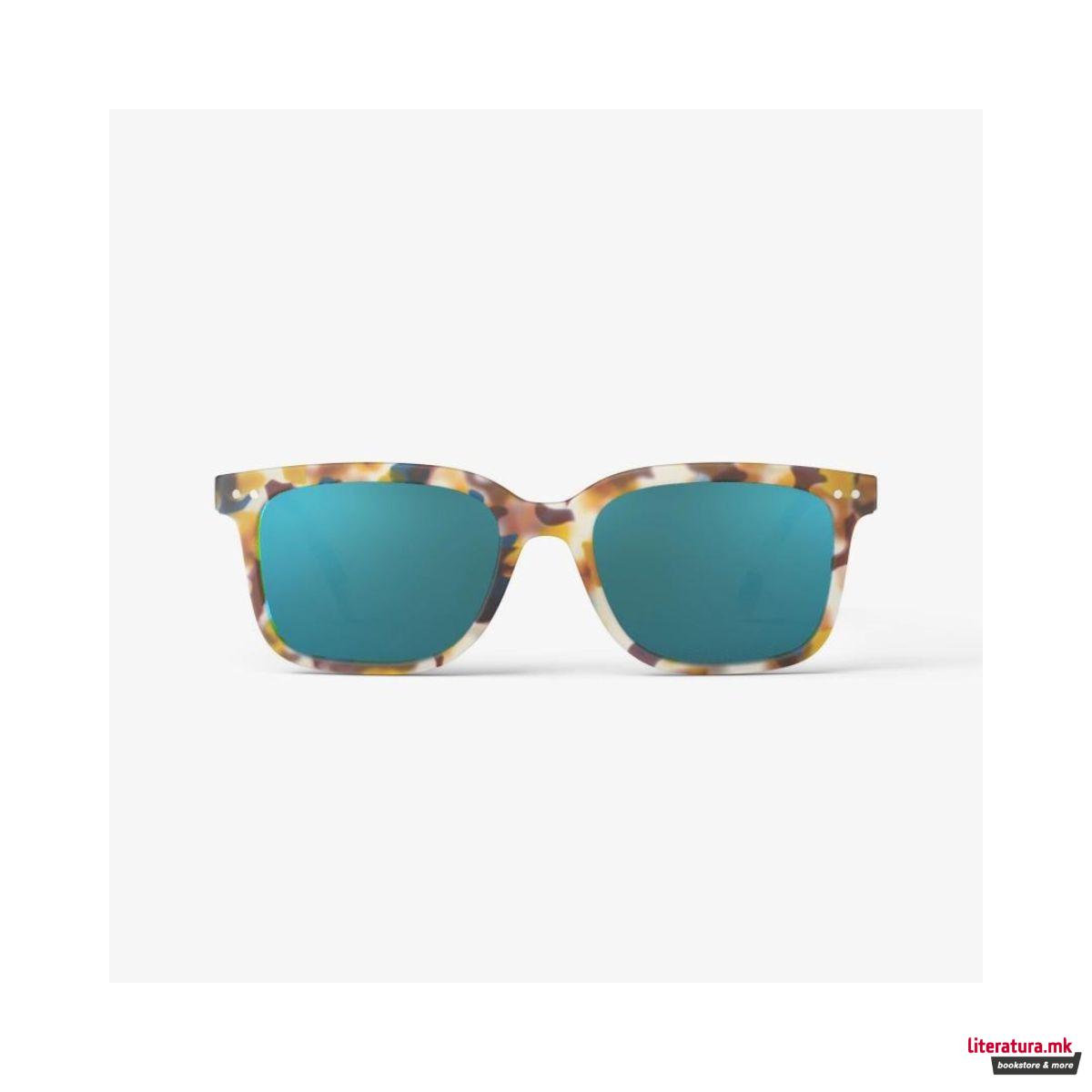 Очила за сонце, #L Blue Tortoise Mirror