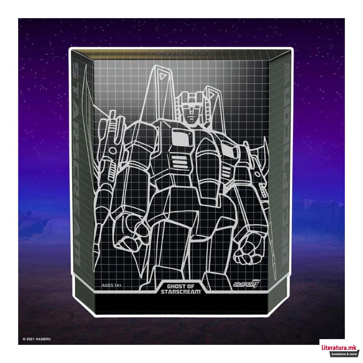 Фигура, Transformers: Ultimates Wave 1 - Ghost of Starscream, 20 cm