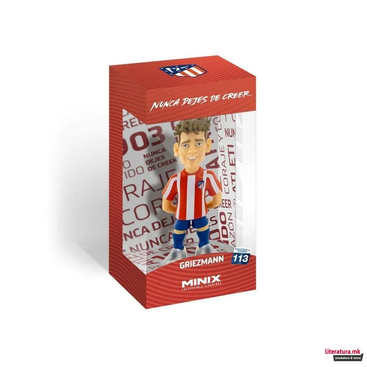 Фигура, Minix Football Stars: Atletico Madrid - Griezmann, 12 cm