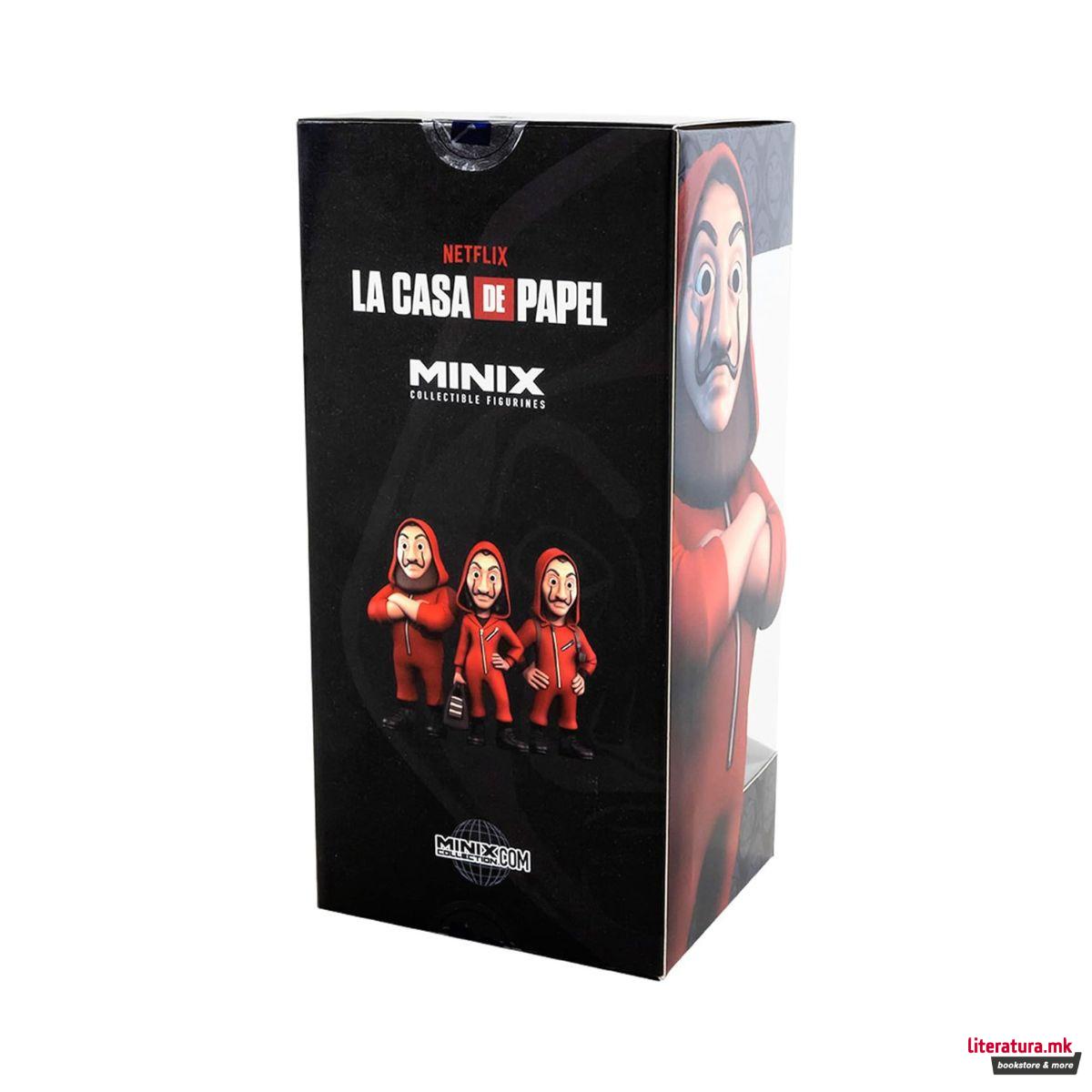 Фигура, La Casa de Papel - Helsinki with Mask (Minix), 12 cm