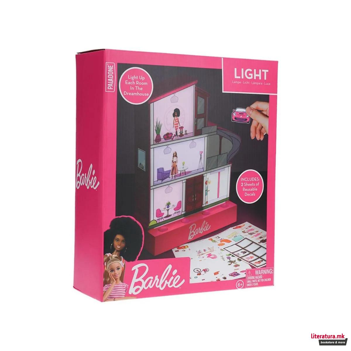 3D столна ламба со стикери, Barbie Dreamhouse