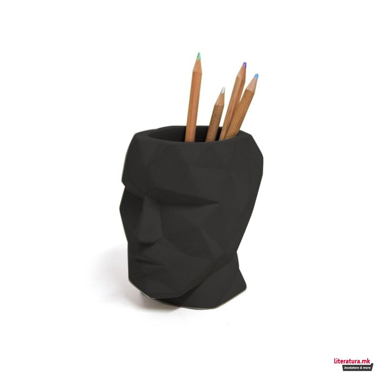 Чаша за моливи, The Head, црна 