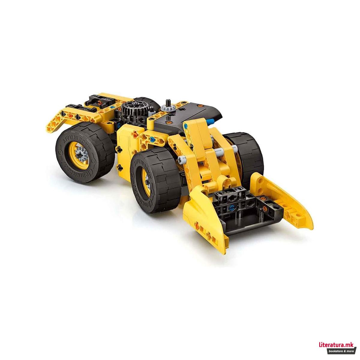 СТЕМ сет, Science&Play Build - Mechanics: Bulldozer