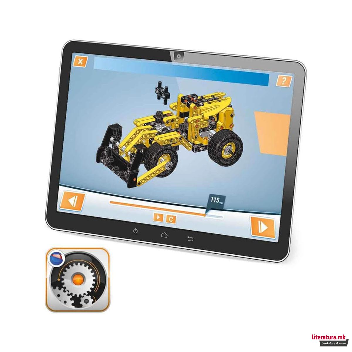 СТЕМ сет, Science&Play Build - Mechanics: Bulldozer