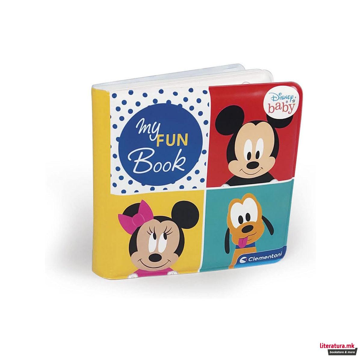 Мека едукативна книга, Disney baby - My Fun Book