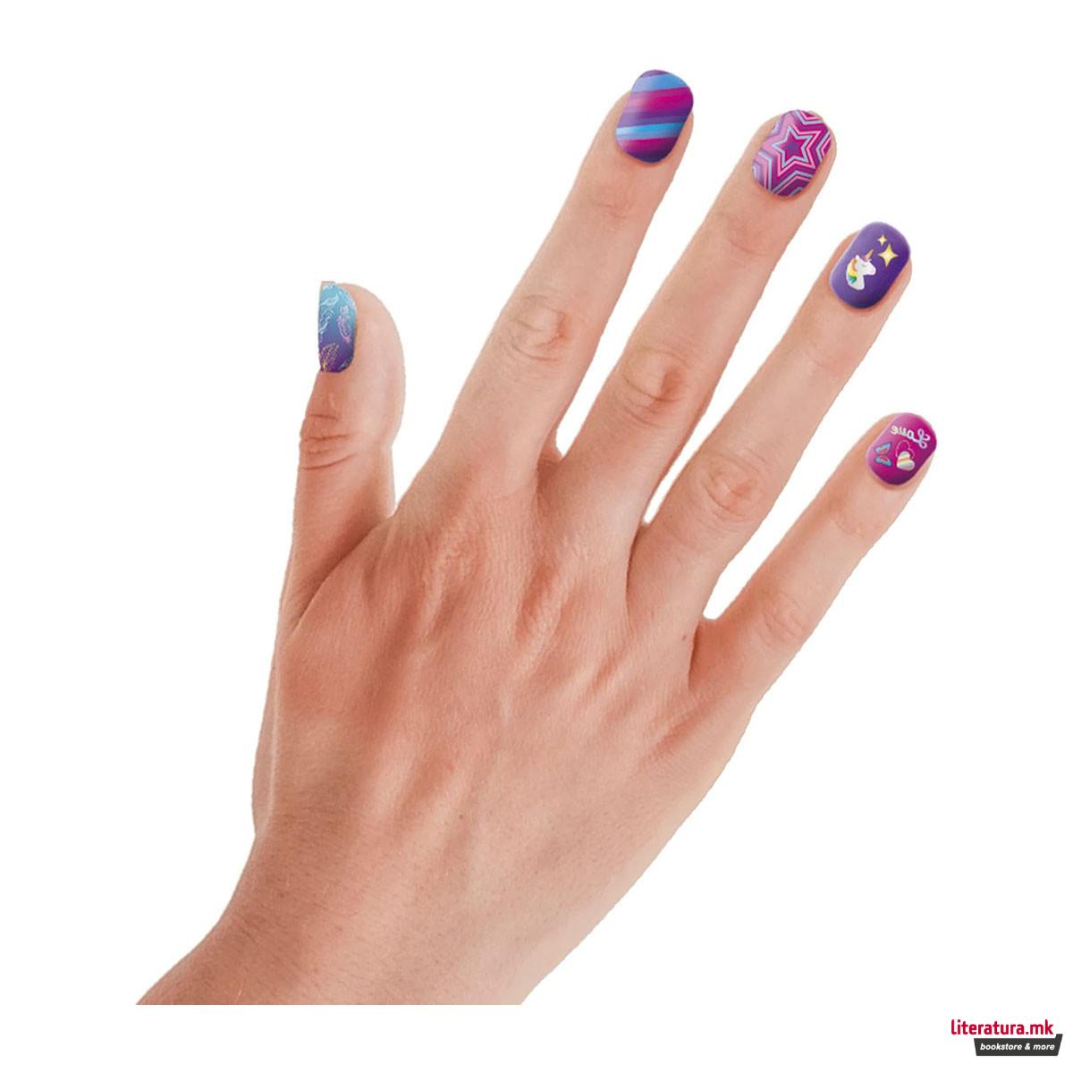 Детски сет за маникир, Crazy Chic - Shiny Nails (Glow in the dark) 