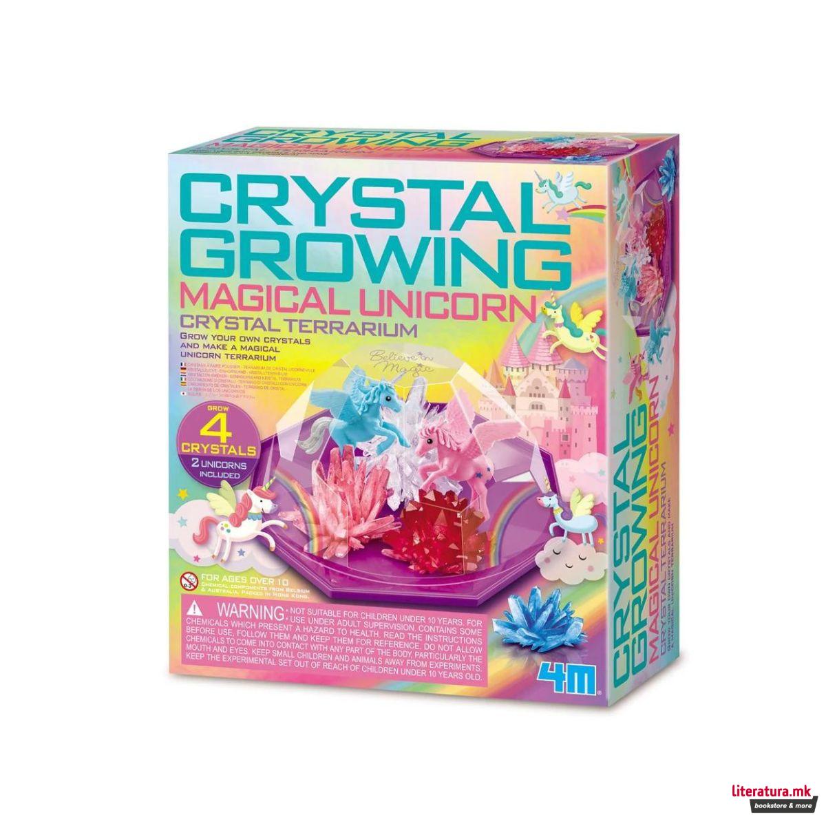 Терариум за кристали, Crystal Growing - Magical Unicorn