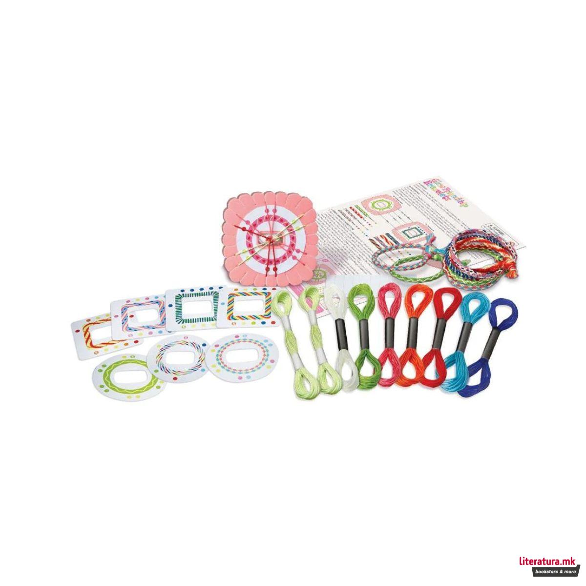Сет за изработка, KidzMaker, Glow Friendship Bracelets
