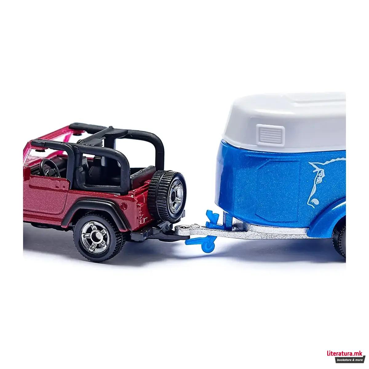 Фигура, Jeep with Horse Trailer