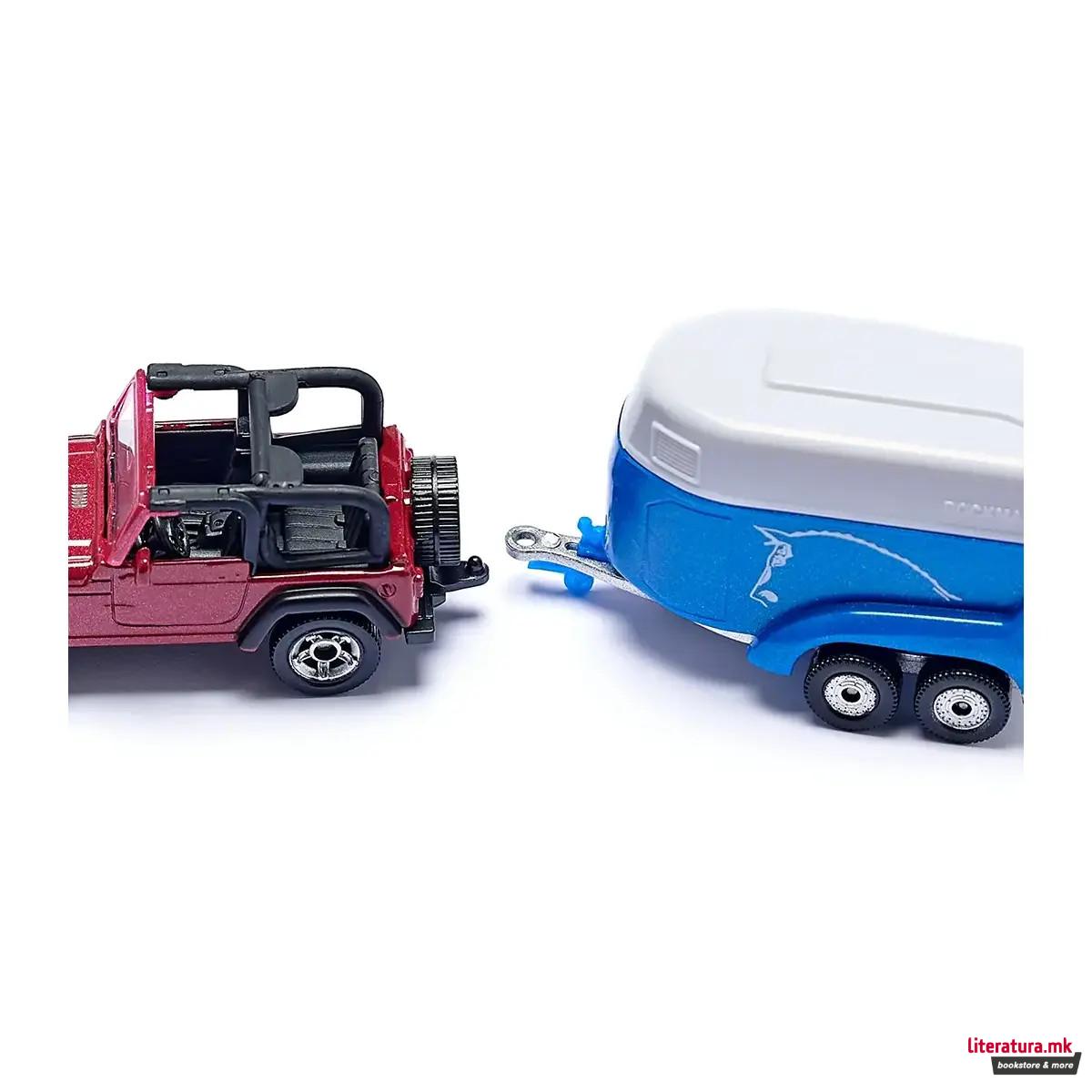 Фигура, Jeep with Horse Trailer