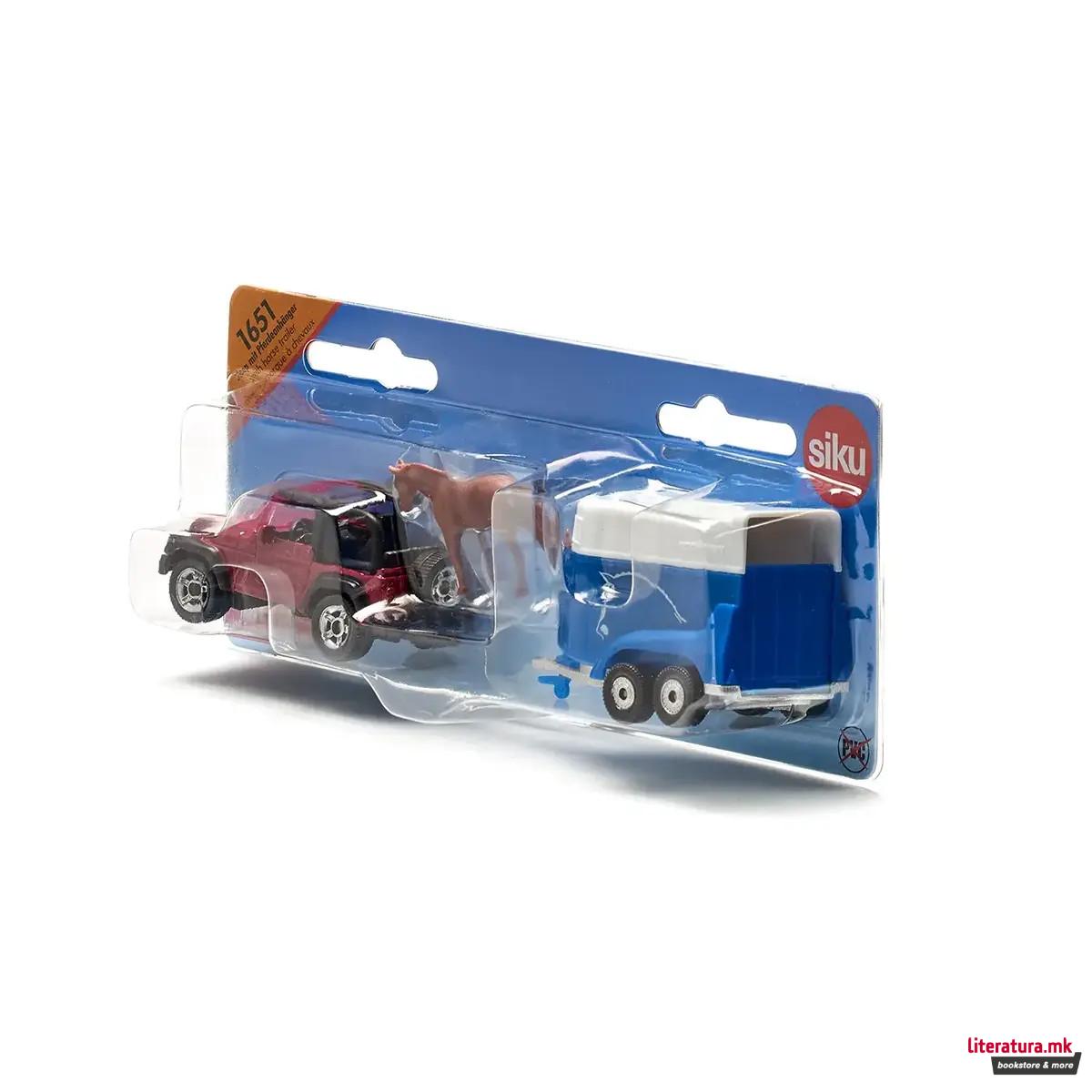 Фигура, Jeep with Horse Trailer