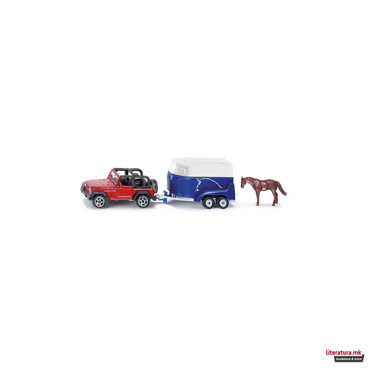 Фигура, Jeep with Horse Trailer