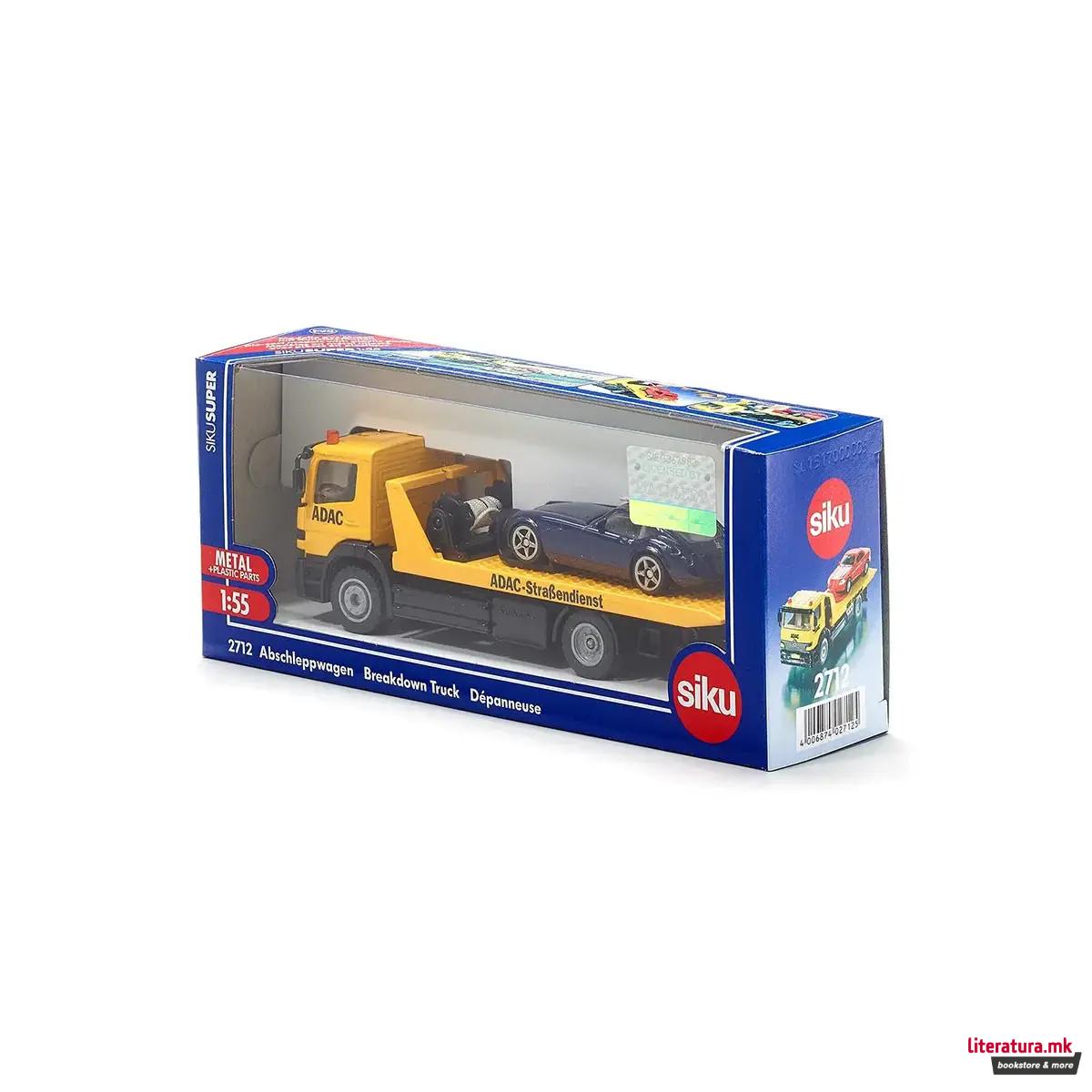Фигура, Breakdown Truck with SIKU Wiesmann GT
