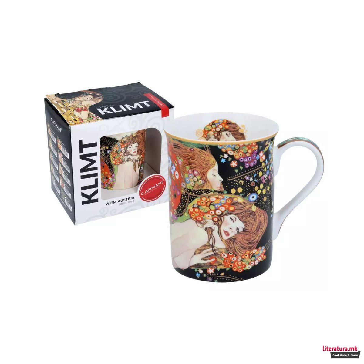Шолја, Carmani, Classic New Klimt - Water Serpents, 360ml