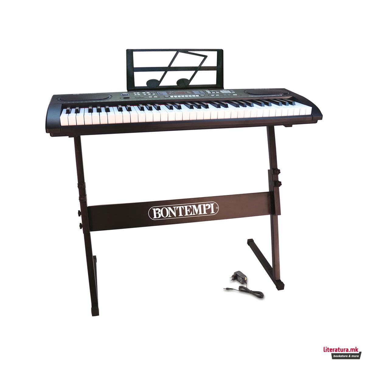 Дигитална клавијатура со масичка, Music Academy, 61 клавиш 