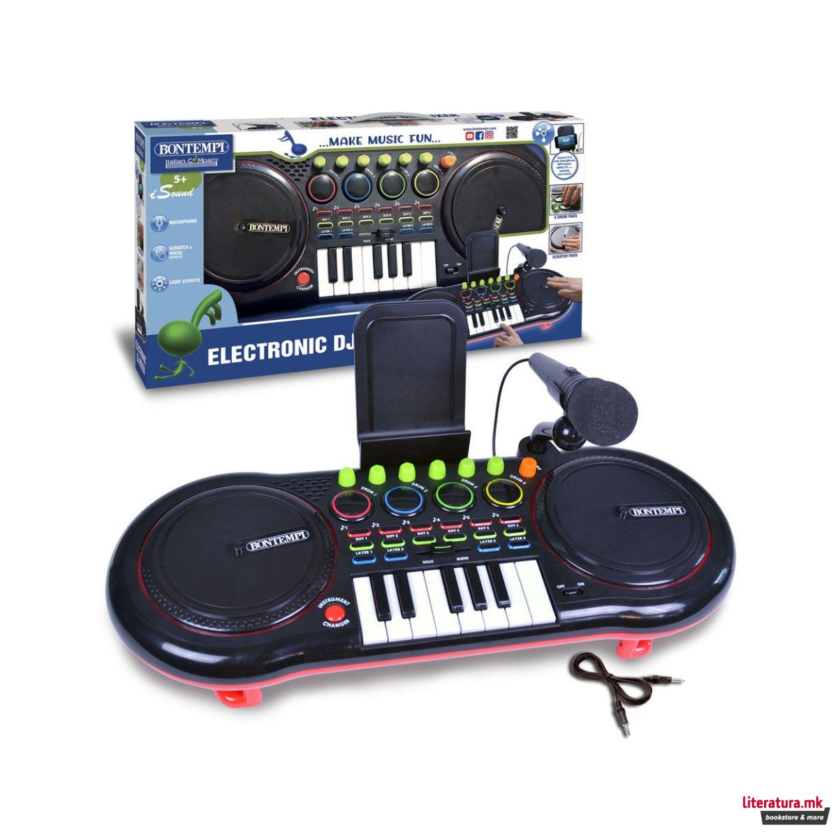 DJ миксета со микрофон, iSound Dj Mixer
