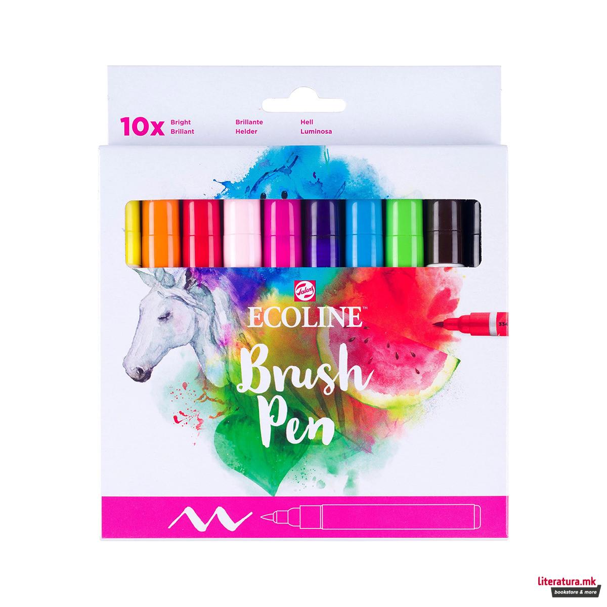 Сет брашпенс, Ecoline - Bright, 10 бои