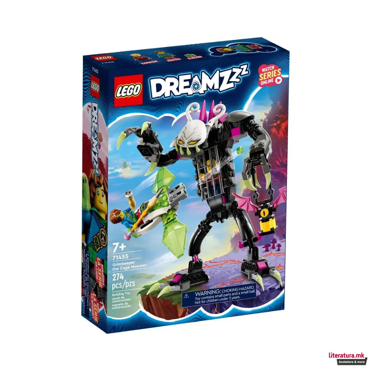LEGO коцки, Dreamzzz - Grimkeeper the Cage Monster