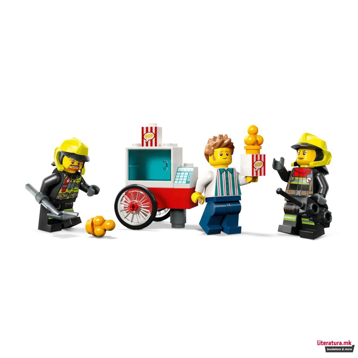 LEGO коцки, City, Fire Station and Fire Truck 