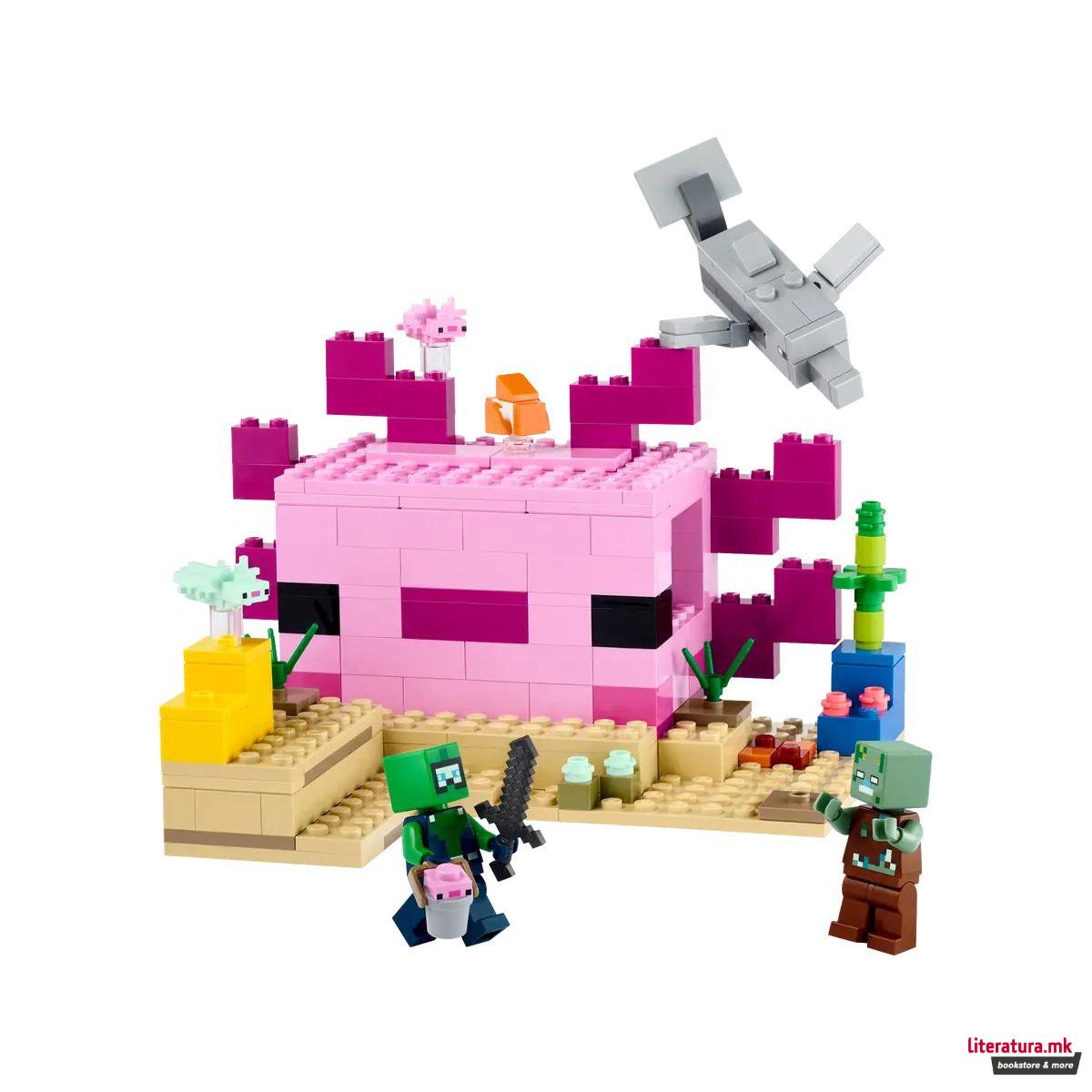 LEGO коцки, Minecraft, The Axolotl House