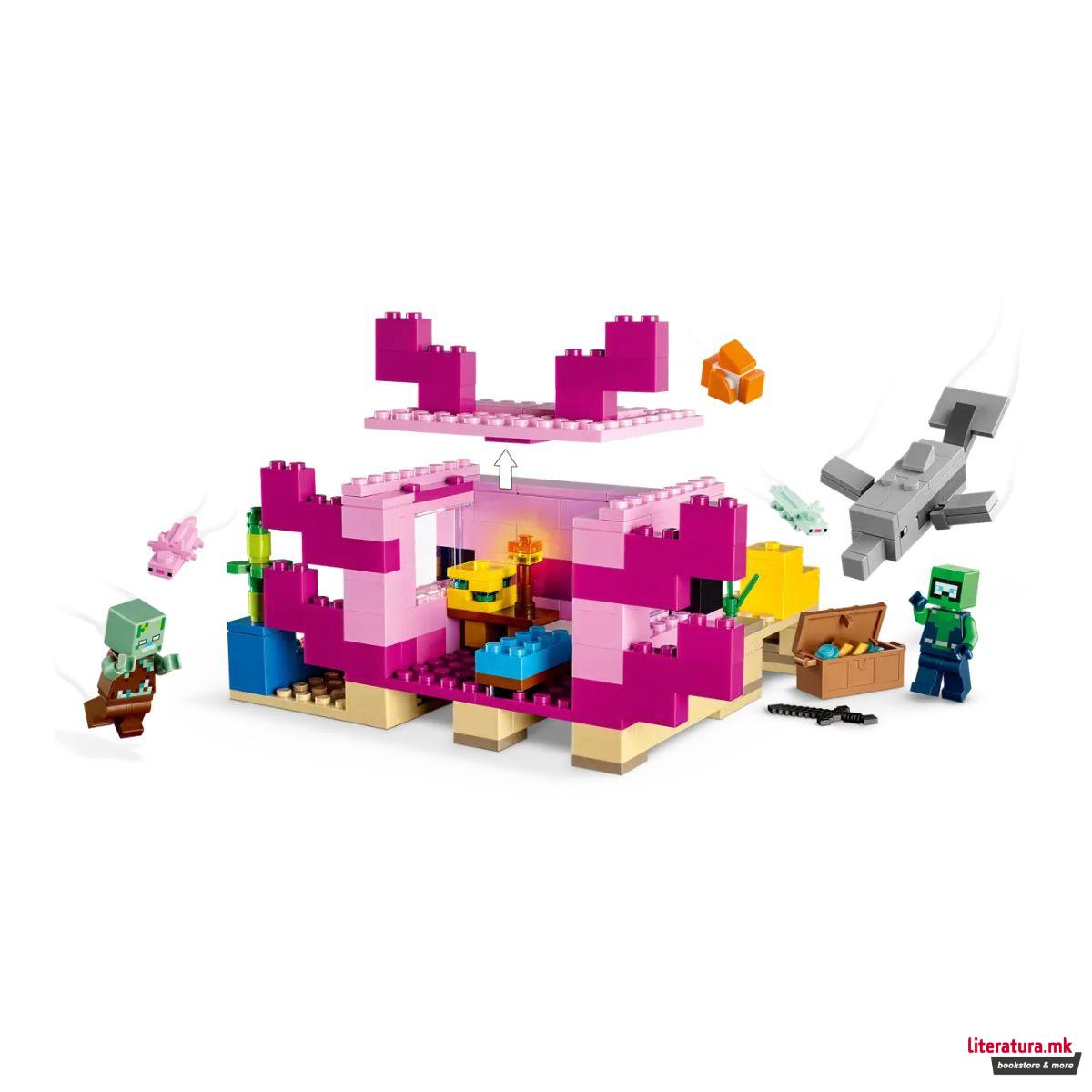 LEGO коцки, Minecraft, The Axolotl House