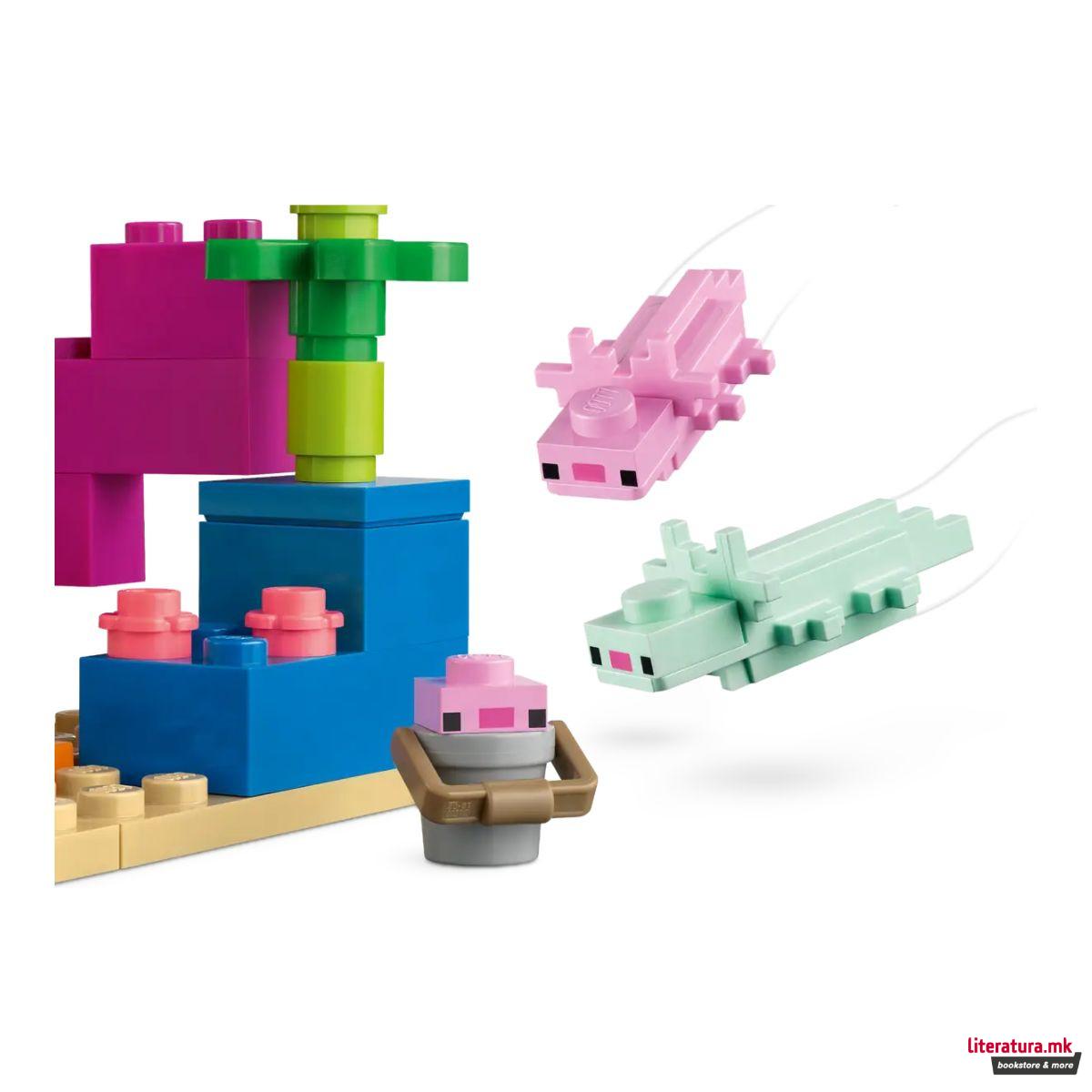LEGO коцки, Minecraft, The Axolotl House