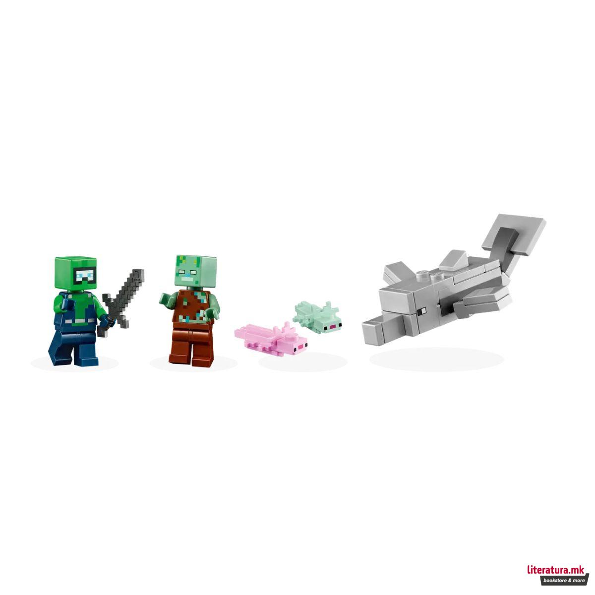 LEGO коцки, Minecraft, The Axolotl House