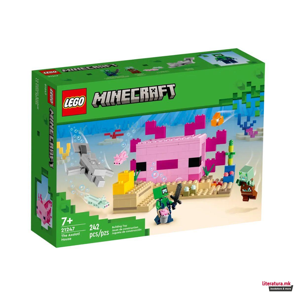 LEGO коцки, Minecraft, The Axolotl House