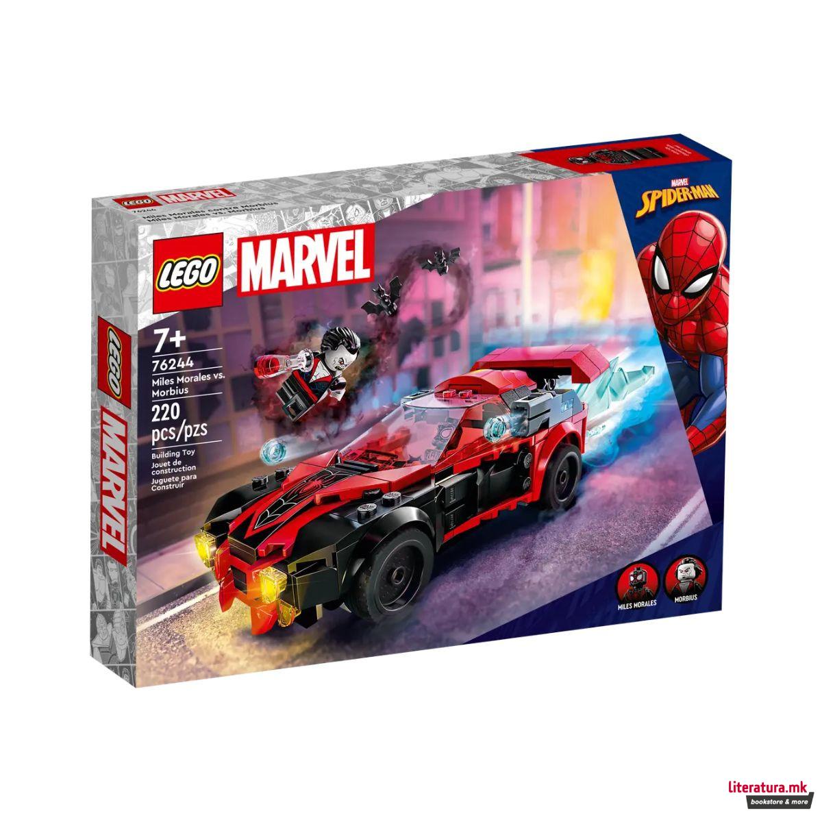 LEGO коцки, Marvel: Spider-Man - Miles Morales vs. Morbius