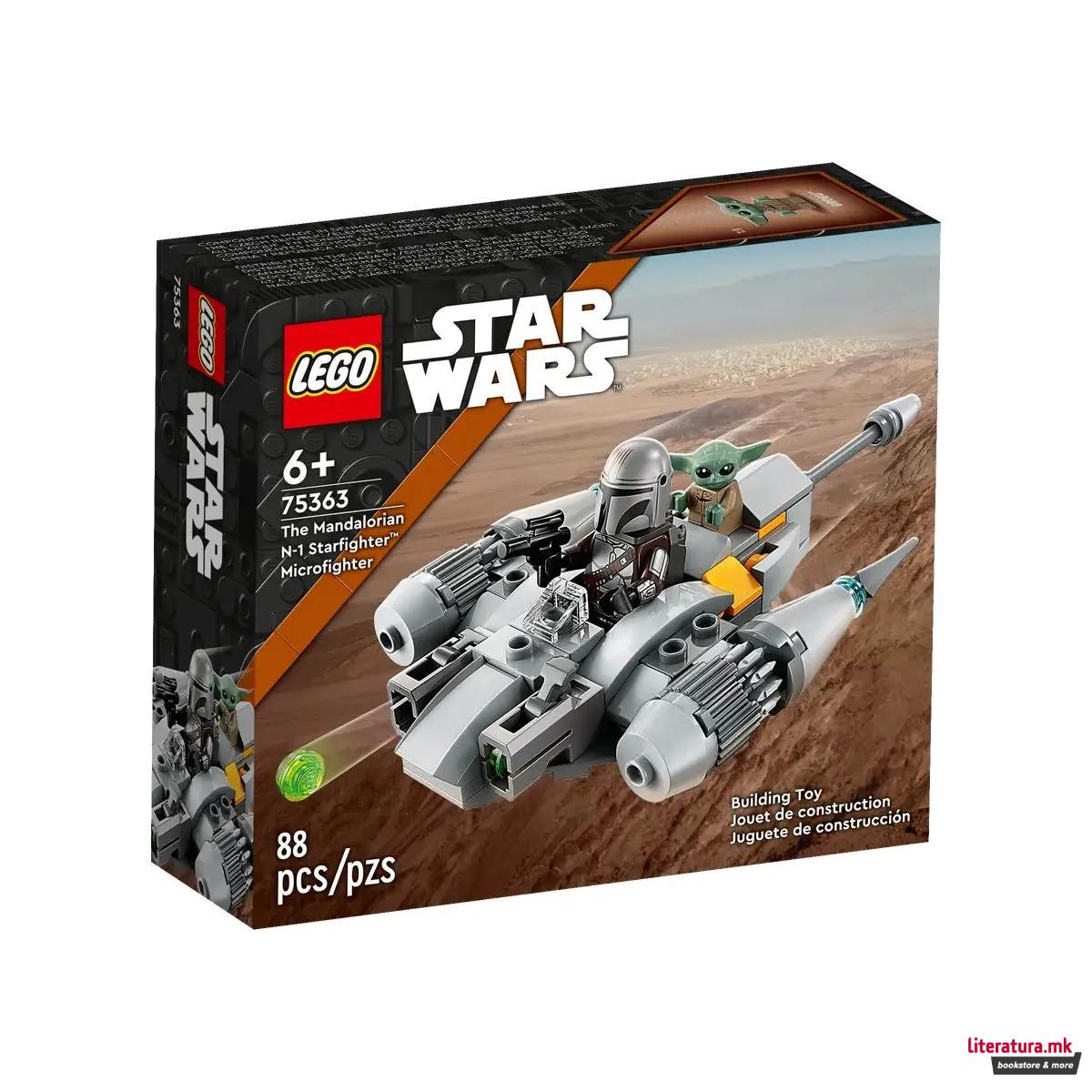 LEGO коцки, Star Wars - The Mandalorian N-1 Starfighte Microfighter