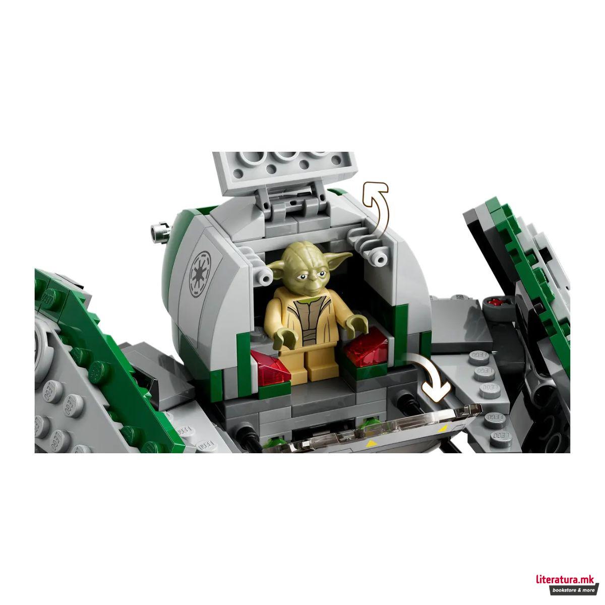 LEGO коцки, Star Wars - Yoda's Jedi Starfighter