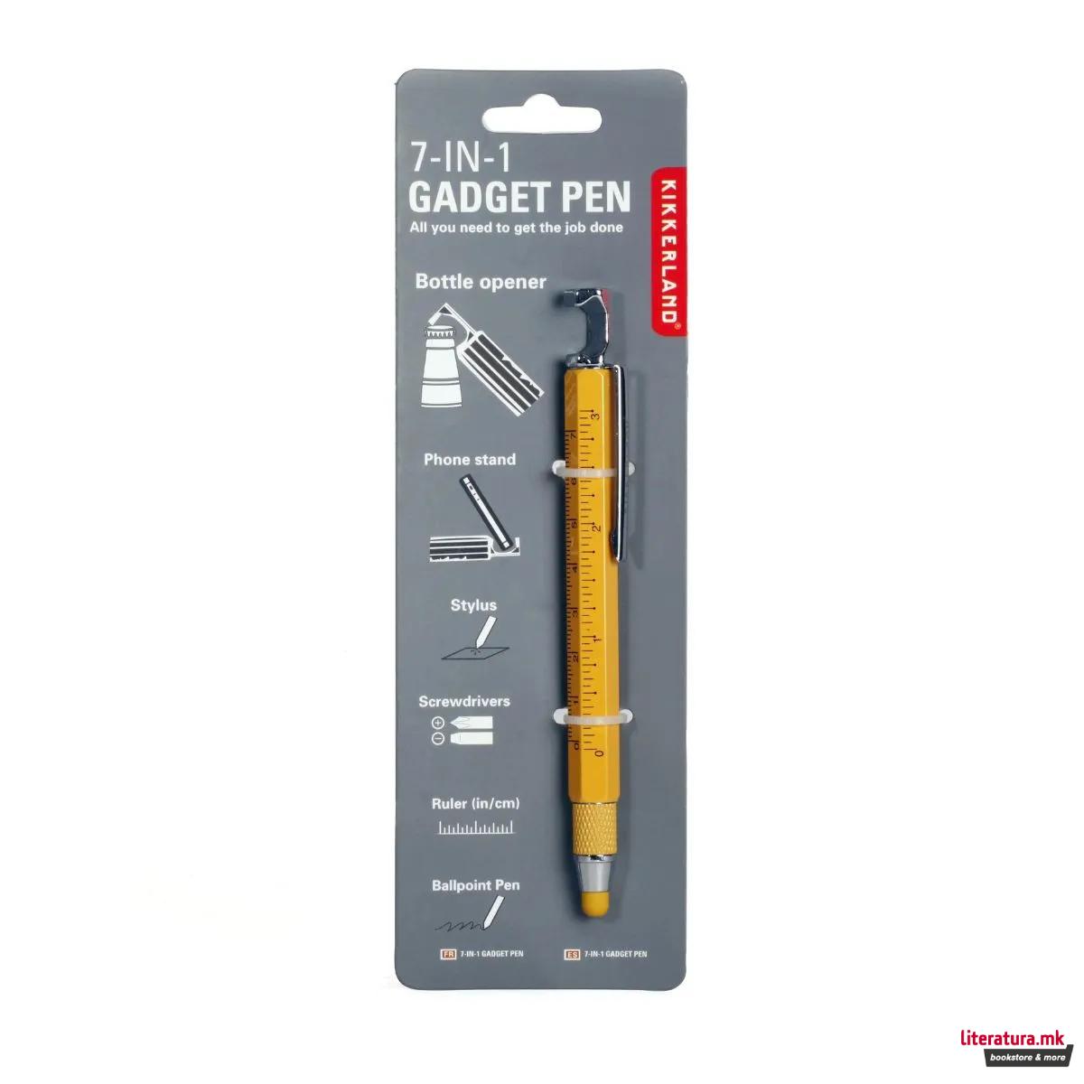 Повеќенаменско пенкало 7 во 1, Gadget Pen, 2 дизајни