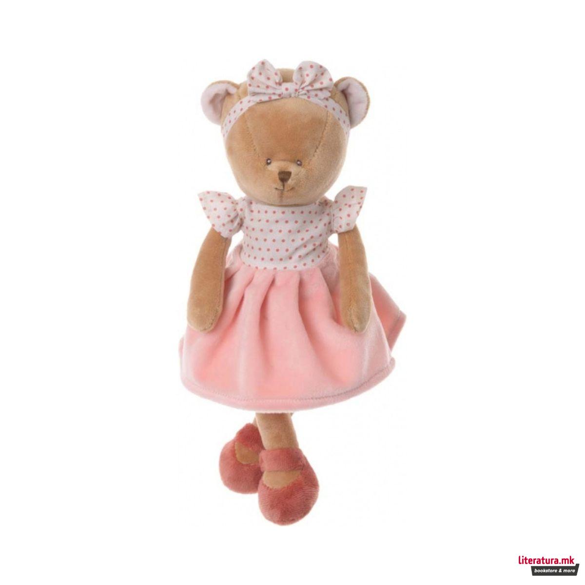 Плишана играчка, Happy Meli (Pink Dress), 30 cm 