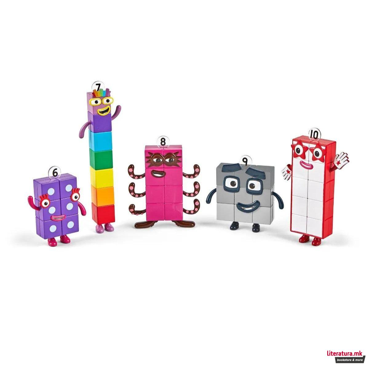 Математички коцки, Numberblocks Friends - Six to Ten 