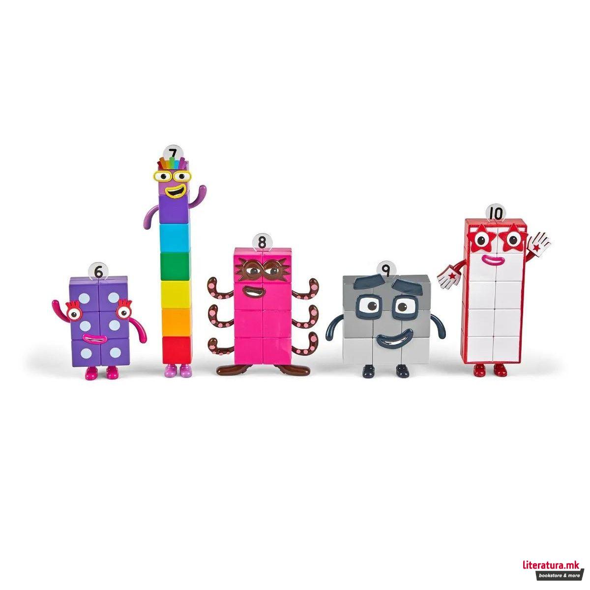 Математички коцки, Numberblocks Friends - Six to Ten 