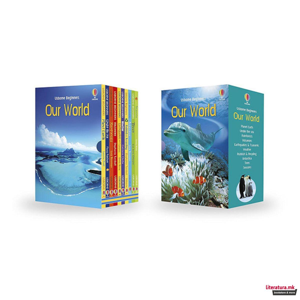 Usborne Beginners Series: Our World Collection (10 Books Box Set)