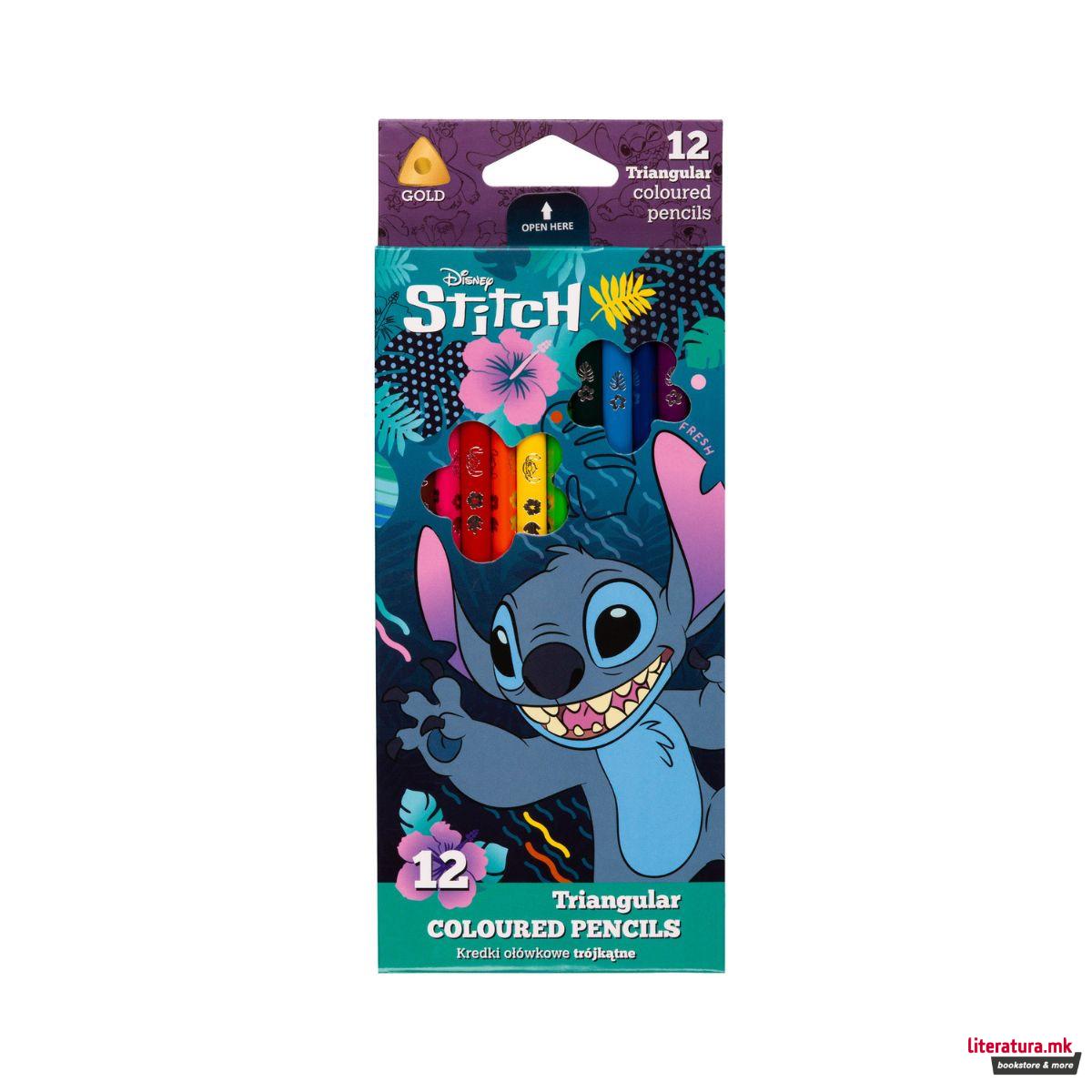 Дрвени боички, Disney: Stitch - Blue, 1/12