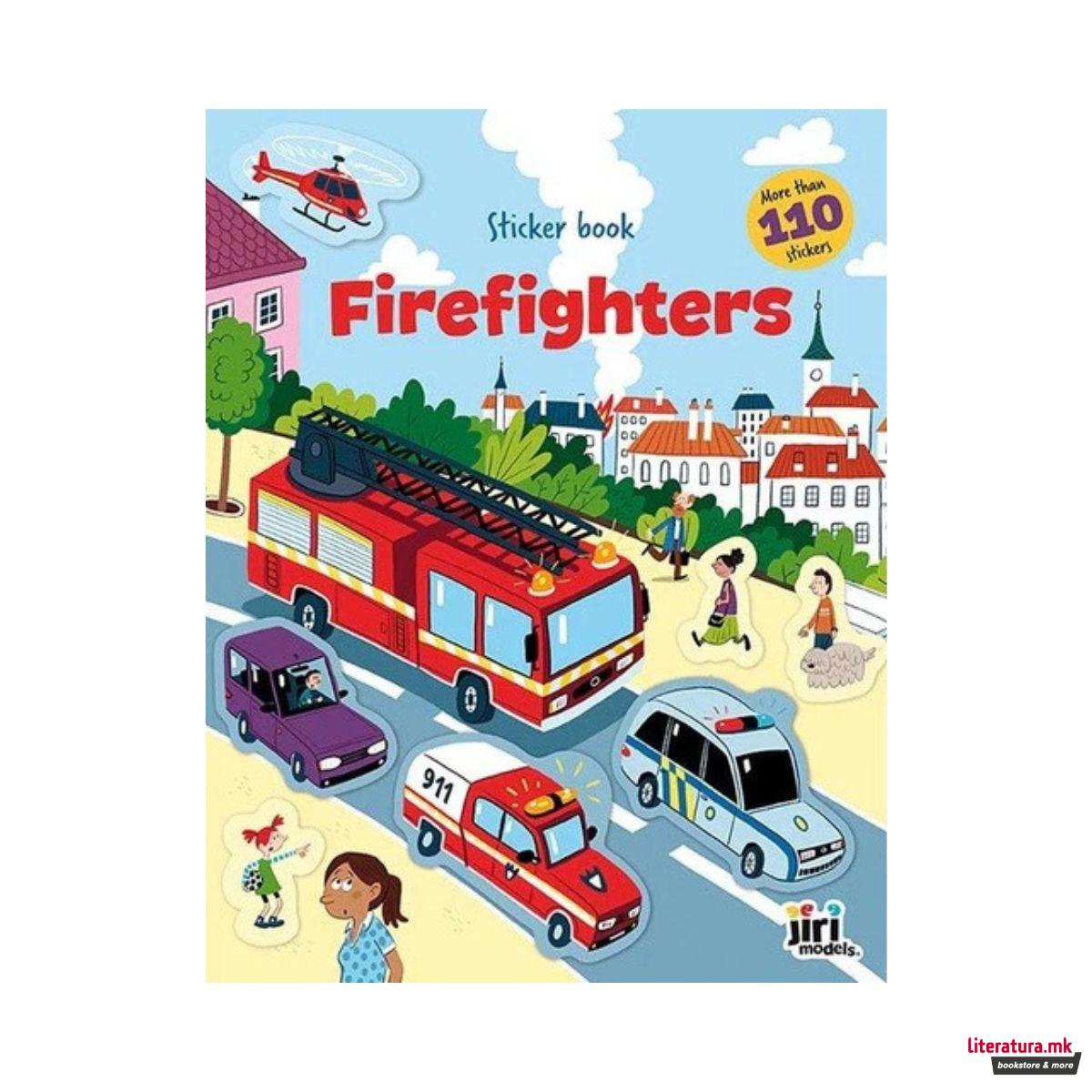 Сликовница со стикери - Firefighters 