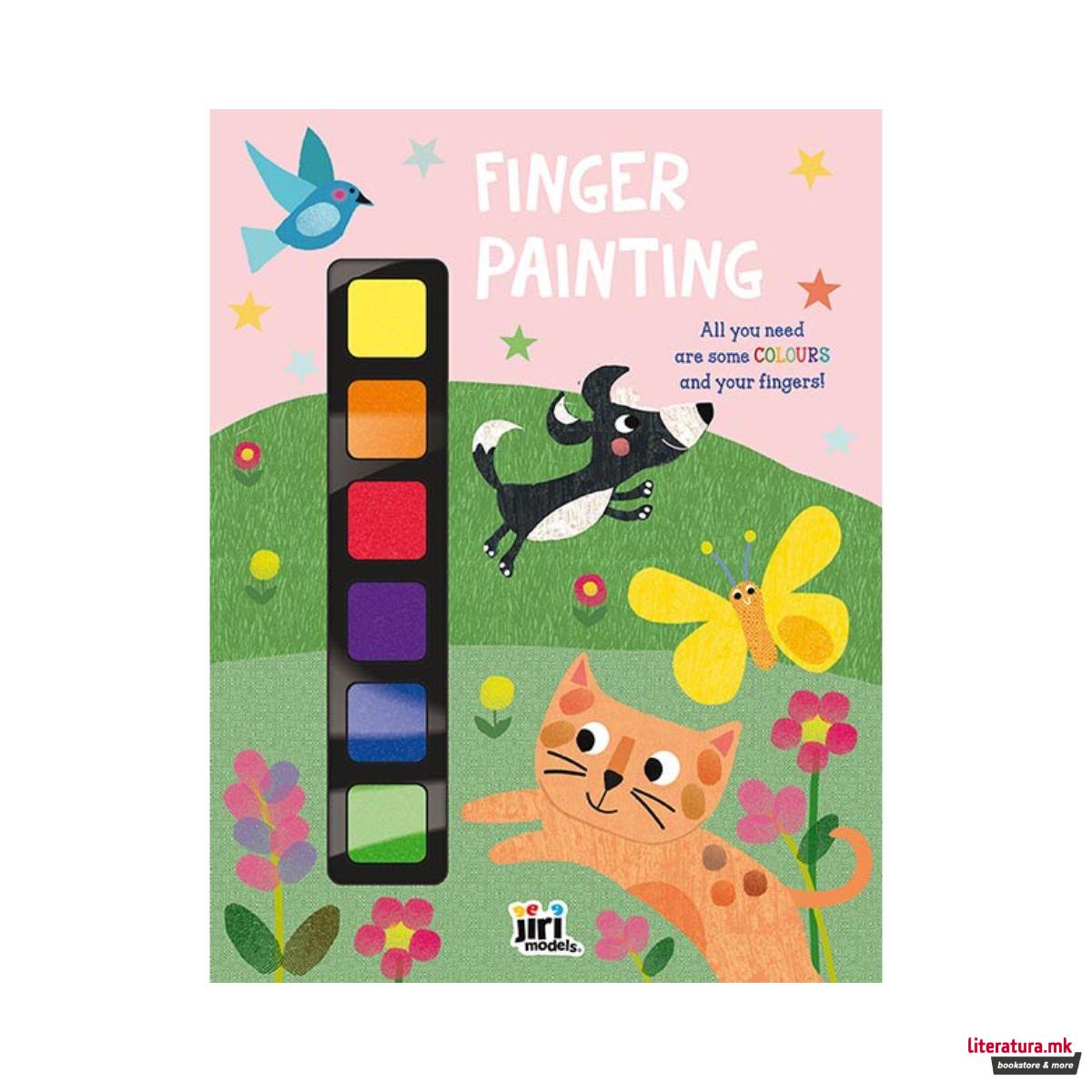 Боенка за сликање со прсти - Животни 