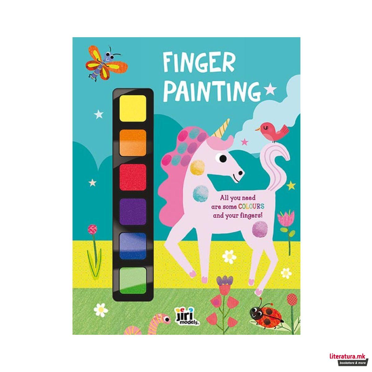 Боенка за сликање со прсти - Еднорог 