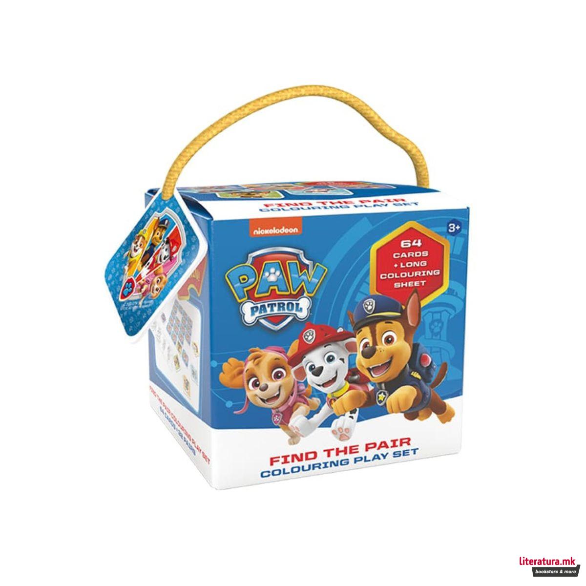 Меморија со боење 'Paw Patrol' 